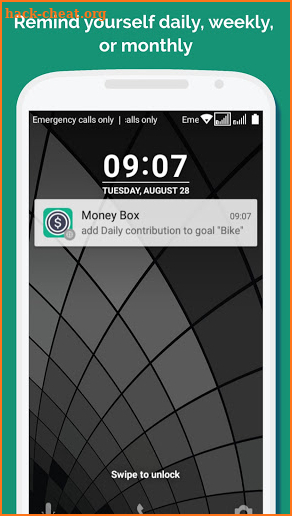 Money Box: Savings Goals screenshot