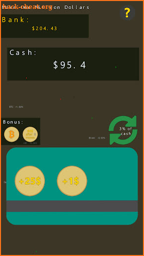 Money clicker simulator screenshot