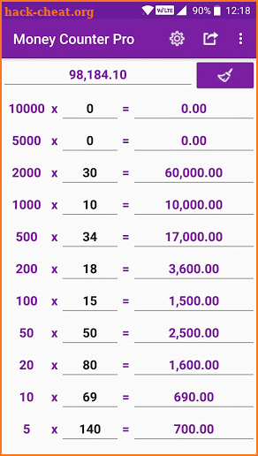 Money Counter Pro screenshot