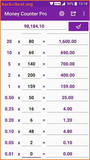 Money Counter Pro screenshot