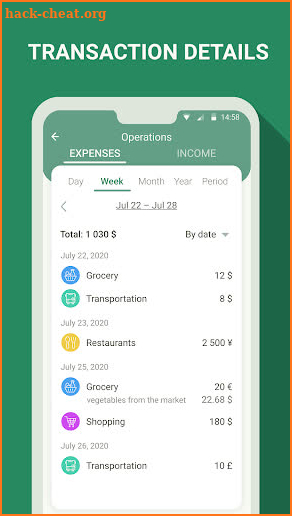 Money manager, expense tracker, budget, wallet screenshot