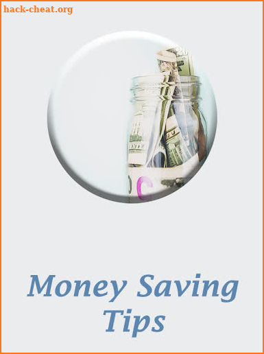 Money saving tips screenshot