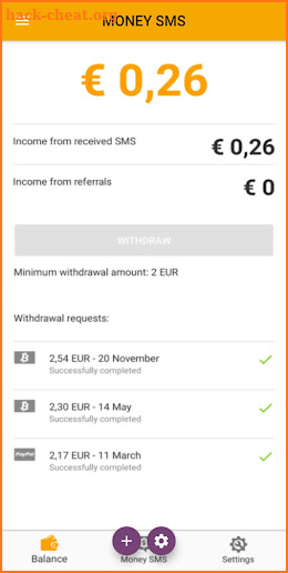 Money Sms Apk screenshot