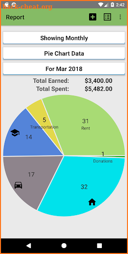 Money Tracker screenshot