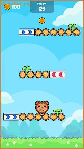 Monkey Roll: Kawaii Climb screenshot