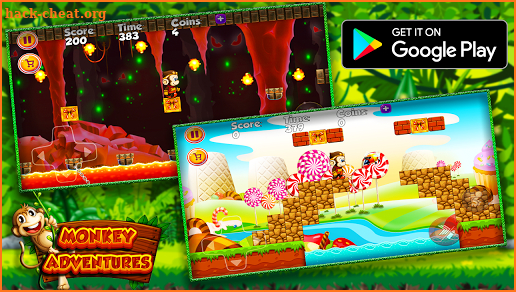 Monkey Run Adventure screenshot