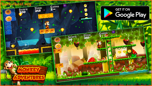 Monkey Run Adventure screenshot