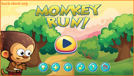 monkey run - jump and race through the jungle screenshot