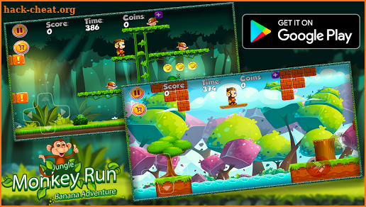 Monkey Run: Monkey in the Banana Jungle Adventures screenshot