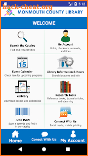 Monmouth County Library Mobile screenshot