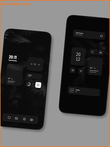 Mono for KLWP screenshot