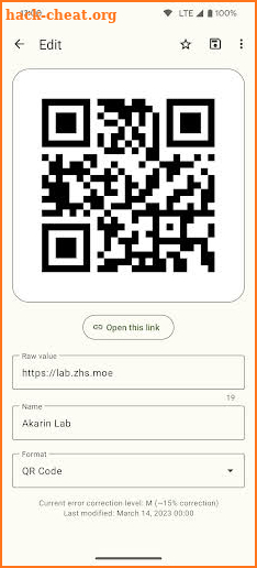 Monochrome - QR & Barcode Box screenshot