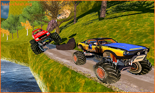 Monster 4x4 OffRoad Truck Hill Monster Jeep Racing screenshot