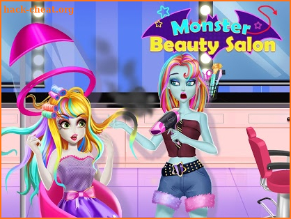 Monster Beauty Salon - Monster Makeover & Dress Up screenshot