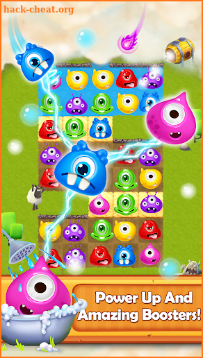 Monster Buster Match 3 screenshot