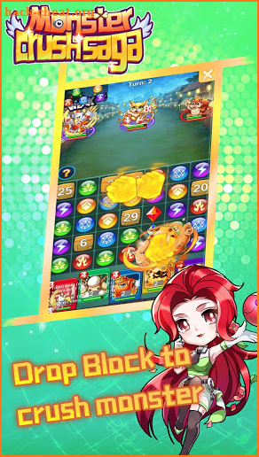 Monster Crush Saga screenshot