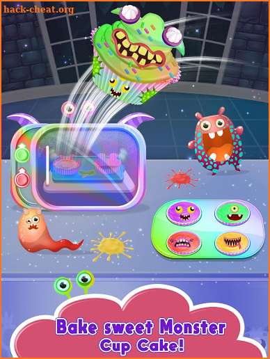 Monster Cupcake Sweet Dessert Kitchen screenshot