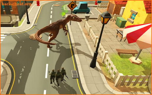 Monster Dinosaur City Attack screenshot