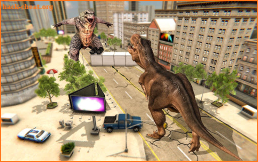 Monster Dinosaur  Rampage : City Attack screenshot