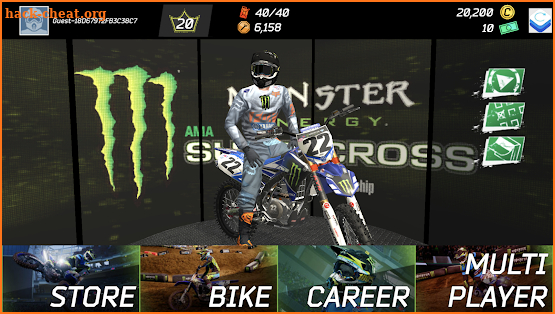 Monster Energy Supercross Game screenshot