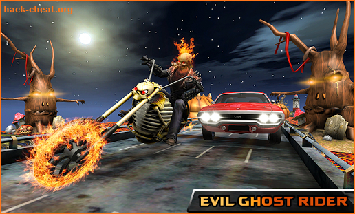 Monster Ghost Ride Highway Bike Dead Rider Stunt screenshot