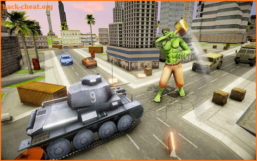 Monster Hero City Rampage screenshot