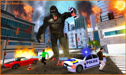 Monster Kaiju Godzilla vs Kong City Destruction 3D screenshot