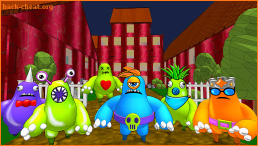 Monster Neighbor Family House screenshot