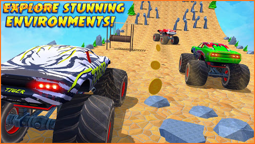 Monster Truck 2019: Mountain Stunt Drive screenshot