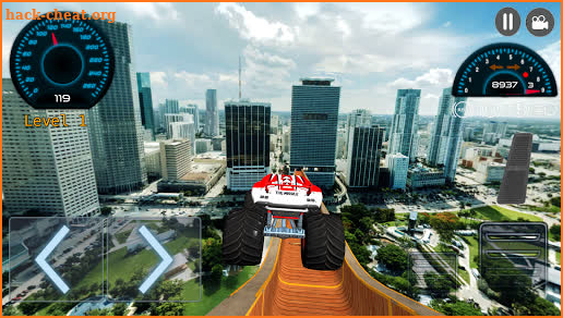 Monster Truck 3d:Mega Ramp Stunts|Racing Extreme screenshot