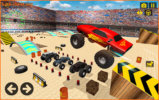 Monster Truck Games 3D Arena screenshot