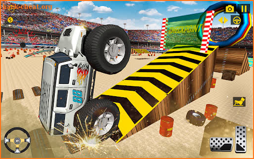 Monster Truck Games 3D Arena screenshot