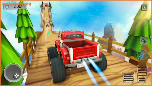 Monster Truck Hill Climb Drive - Offroad Games screenshot