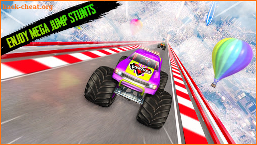 Monster Truck Mega Ramp New Car Racing Stunts 2021 screenshot