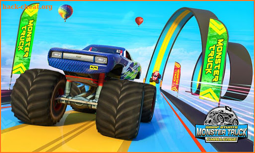 Monster Truck Mega Ramp Stunts Extreme Stunt Games screenshot