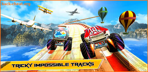 Monster Truck Mega Ramp Stunts: Racing game 2021 screenshot