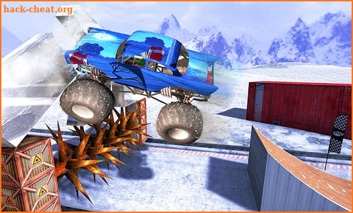 Monster Truck Offroad : Snow Stunts Simulator screenshot