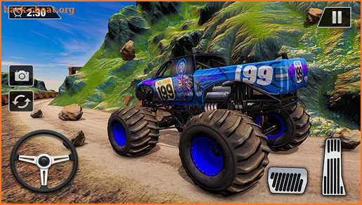 Monster Truck Offroad Stunts Racer screenshot