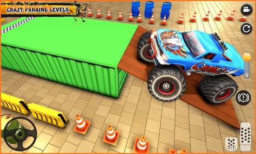 Monster Truck Parking Game 3D screenshot