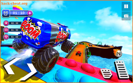 Monster Truck Popit Stunts 3D screenshot