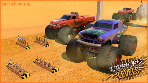 Monster Truck Race Stunt Simulator 3D screenshot