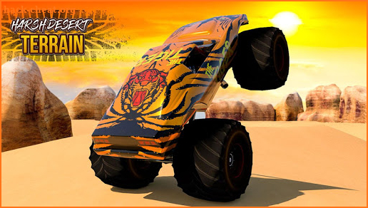 Monster Truck Race Stunt Simulator 3D screenshot