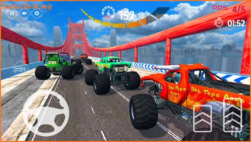 Monster Truck Racing Game 3D - Steel Titans 2021 screenshot