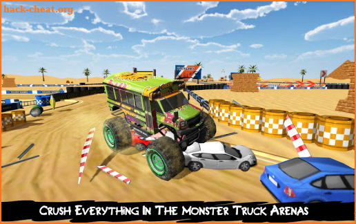 Monster Truck Racing Xtreme: Destruction & Stunt screenshot