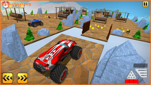 Monster Truck Rally: Hill Climb Race 4x4 screenshot