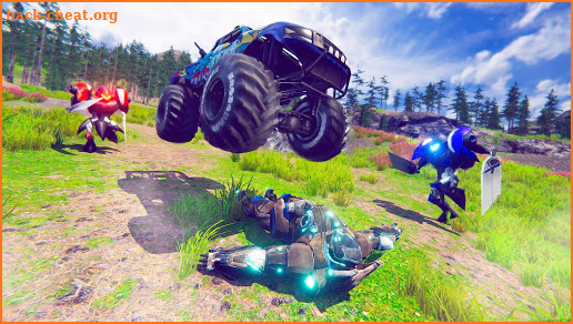 Monster Truck Robot Transformi screenshot