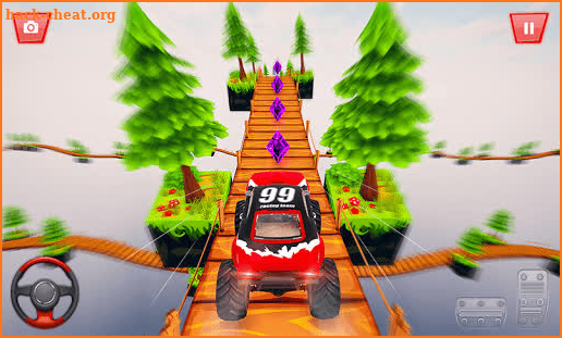 Monster Truck Stunt 2019: Impossible Tracks Master screenshot