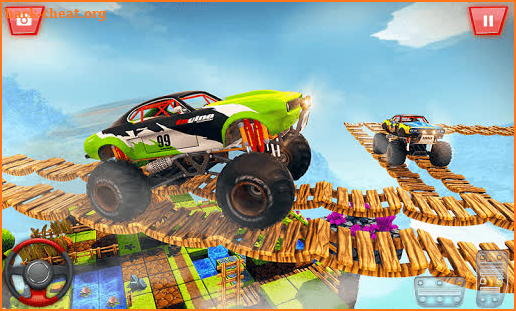 Monster Truck Stunt 2020 : Mountain Climb Master screenshot