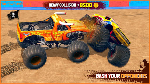 Monster Truck Stunt -Car Crash screenshot