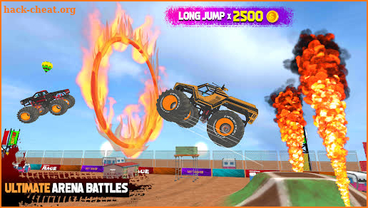 Monster Truck Stunt -Car Crash screenshot